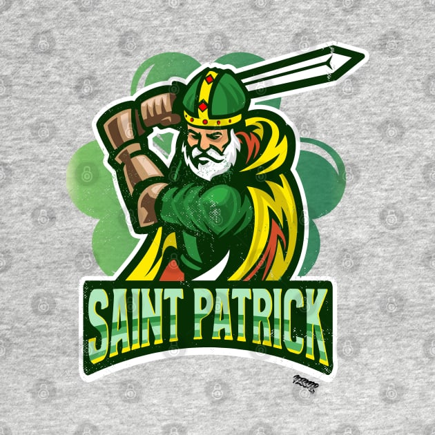 Saint Patrick by SpottydoggCreatives